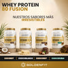 Whey Protein 80 Fusion 1kg · 23g Proteína · 78% Pureza · 4 Sabores