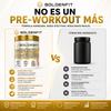 GoldPump Pre-Workout 300g · 400mg Cafeína · Pump Extremo · Fruit Punch