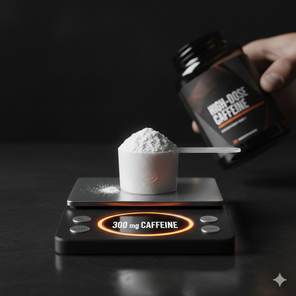 Alta dosis de cafeína claramente declarada